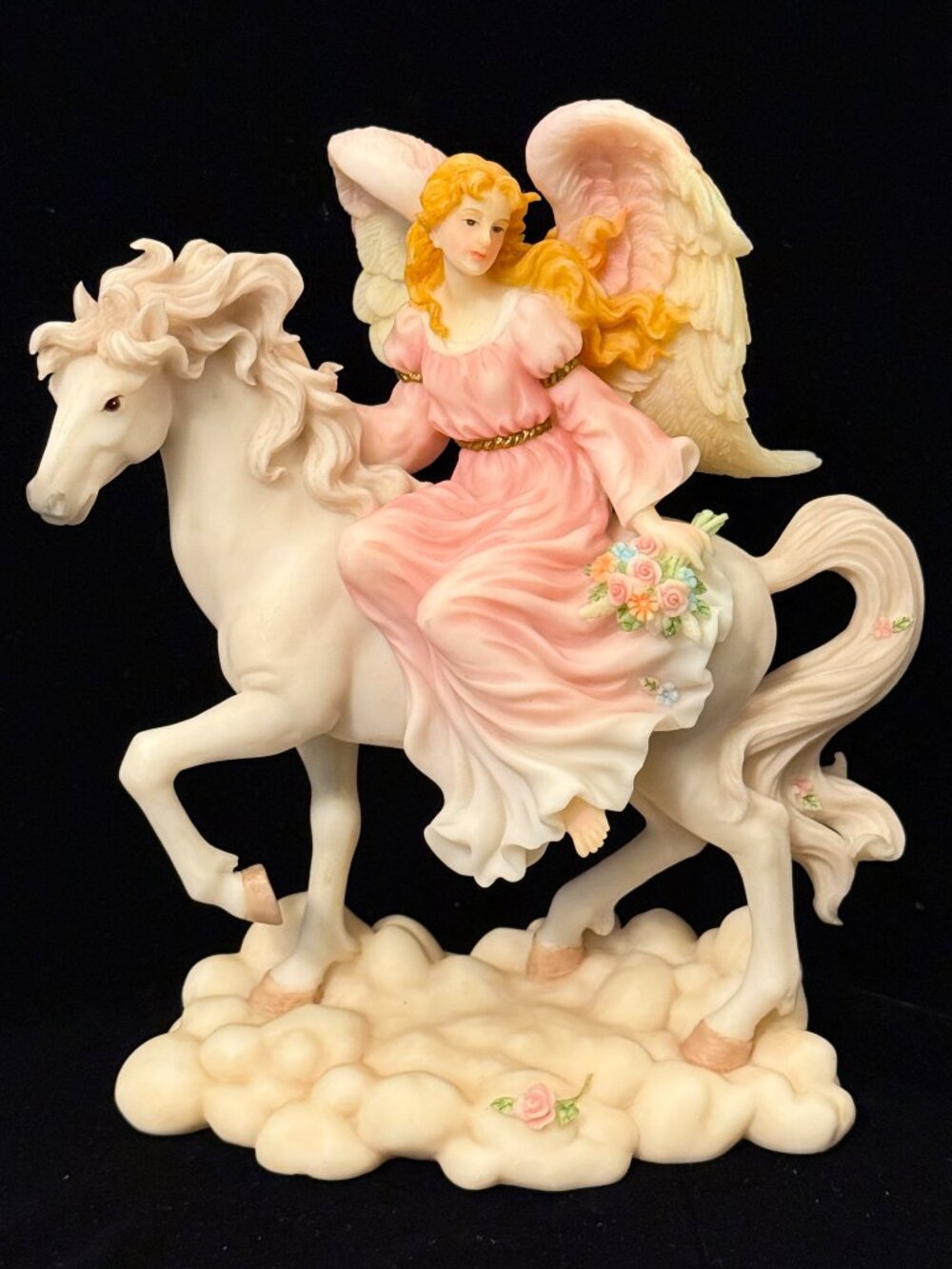 RETIRED!! Seraphim Classics Simone Natures Own Angel Figurine #78084 Horse Angel